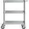 Amgood Utility Cart, Stainless Steel, 3 Shelves Shelves, 24" L, 15" W CART-TUC-1524-Z - alternate 2